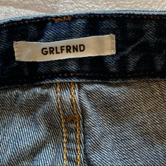 GRLFRND Carla wide leg cropped jeans size 30 - Picture 11 of 16